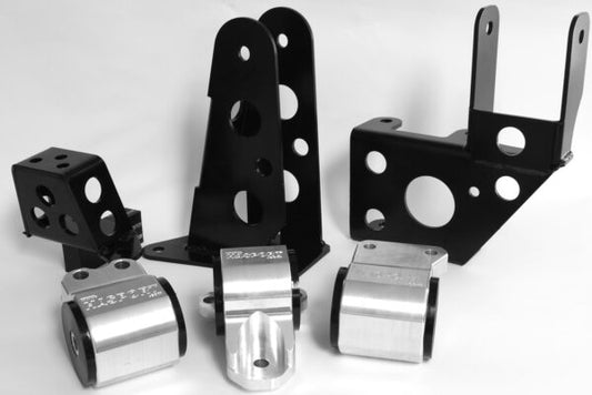 Hasport Engine Mount Kit for J-Series Engine into 92-95 Civic/94-97 del sol/94-01 Integra Street (U62A) Urethane - EGJ1-62A